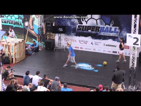 SuperBall 2015 Female battles - Kalina vs Marissa