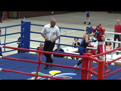 Boxen: Teresa Hoff - Gina Spranger (Int. Frauenboxturnier #9)