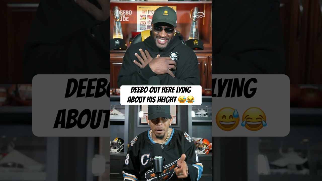 Joe telling Deebo he’d score on him led to someone lying about their height #DeeboAndJoe