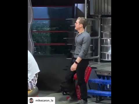 Jasper playing Henry's role in danger force, behind the scenes. 😂