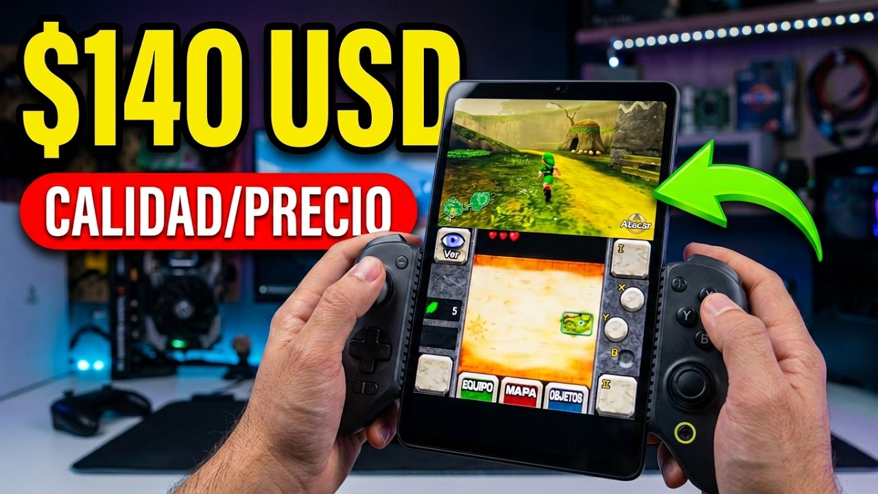 ¡Juega 3DS y DS en esta tablet barata! | iPlay 80 Mini Pro
