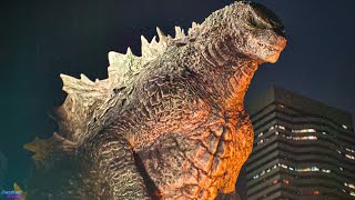 Colossal Titan Challenges Godzilla