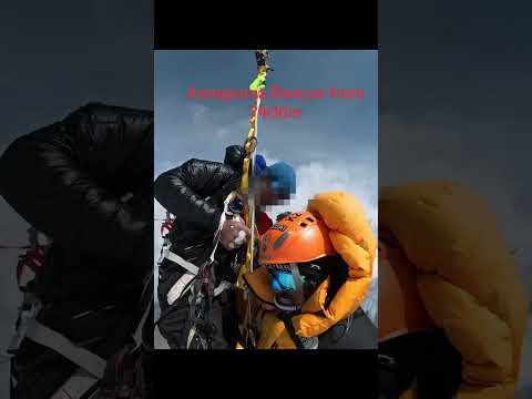 The Annapurna rescue was extremely challenging but we managed to success. #annapurnamoun #everest