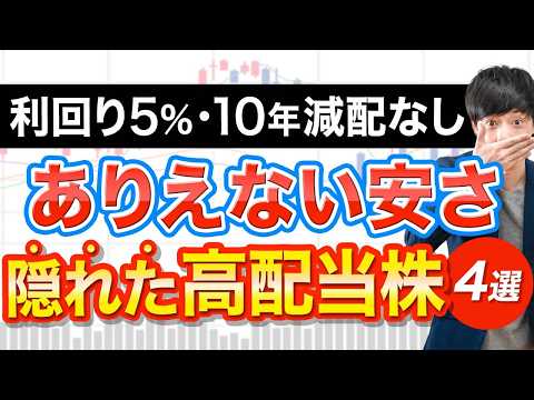 バーゲン価格の高配当株4選