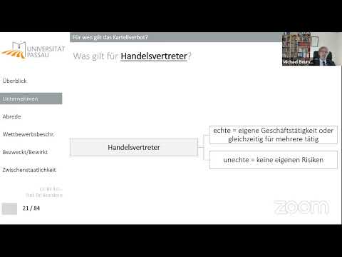 Kartellrecht 03 - Grundlagen 3 / Kartellverbot 1 (28.04.2021)