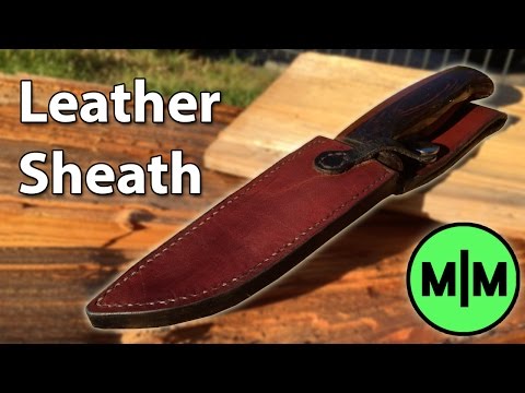 Make an Amazing Leather Sheath for a Knife! Beginner Friendly! : 13 Steps  (with Pictures) - Instructables