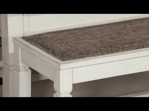 Bolanburg D647-09 Double Counter Upholstered Bench image 1