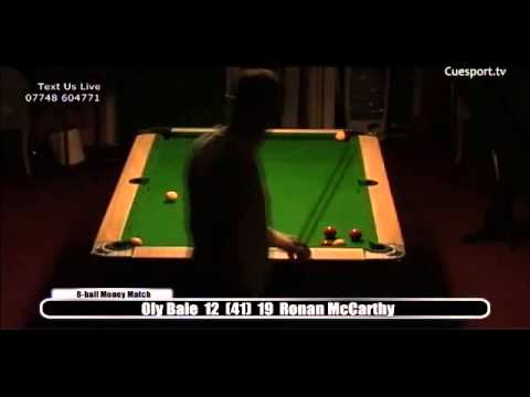 £26,100 8 Ball Money Match   Oly Bale v Ronan McCarthy   8 of 8