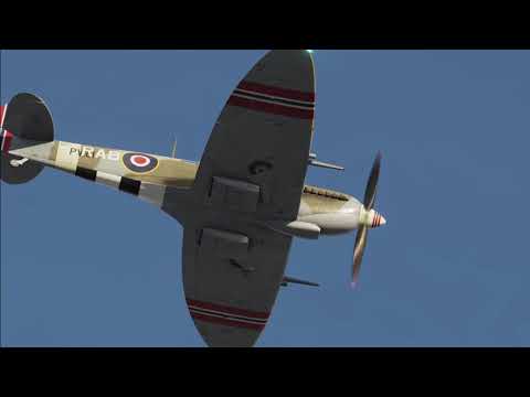 Spitfire vs Fw190A8 dogfight with Authentikit grip(DCS)