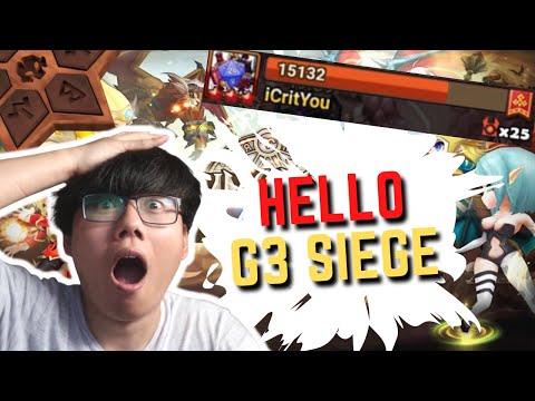 My First G3 Siege Was SO TILTING! - Summoners War