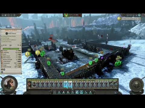Total War  WARHAMMER Alarielle playtrough, Sisters of Avelorn siege.