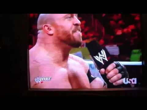Monday Night Raw January 21 2013 Ryback Vs Heath Slater
