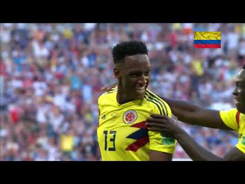 World Cup 2018  Senegal Colombia  0 1  Yerry Mina