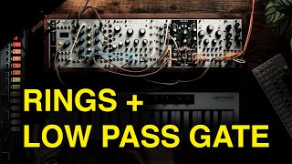 Video thumbnail for Mutable Instruments Rings meet Make Noise LxD! by The Unperson