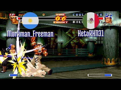 FT5 @rbff2h: Morkman_Freeman (AR) vs KetoRKN31 (MX) [Real Bout Fatal Fury 2 rbff2 Fightcade] Jun 8