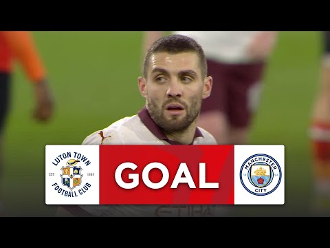 GOAL | Mateo Kovacic | Luton Town 2-6 Manchester City | Fifth Round | Emirates FA Cup 2023-24