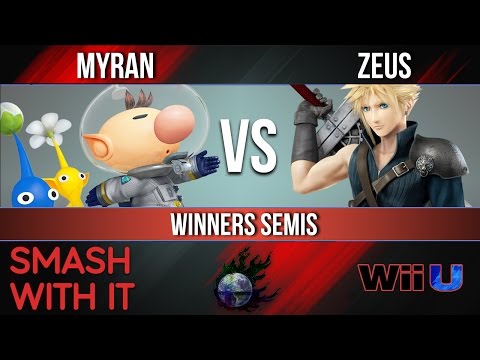 SWI 71 - Myran (Olimar) vs. Zeus (Cloud) - Winners Semis - Smash Wii U