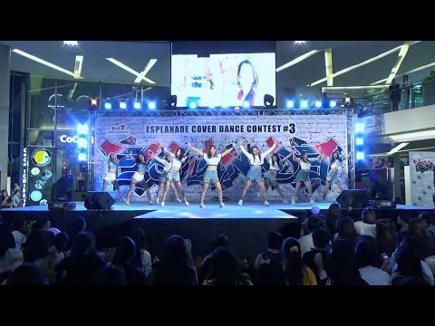 160910 [Wide] Fossil cover KPOP - CHEER UP + Just Right + Fly + How's this? @ Esplanade#3(Semi)