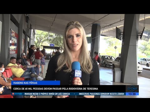 Cerca de 60 mil pessoas devem passar pela Rodoviária de Teresina nas férias 22 07 2022