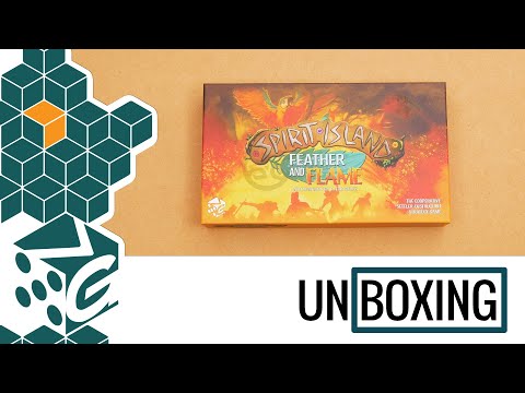 Unboxing Spirit Island: Feather and Flame