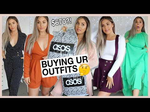 $670 ASOS Try On Haul 💩 BUYING STUFF YOU SENT ME.. help Video