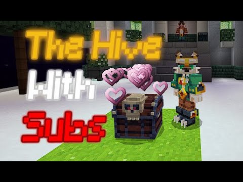 Insane Minecraft Bedrock Hive Gameplay with Subs!