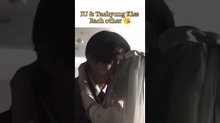 Download lagu IU & Taehyung Kiss Each Other। BTS V & IU new song shoot। #btstaehyung #iu #Korea mp3