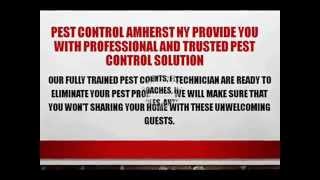 preview picture of video 'Pest Control Amherst NY'