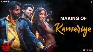Making Of Kamariya Video | STREE | Nora Fatehi | Rajkummar Rao | Aastha Gill, Divya Kumar