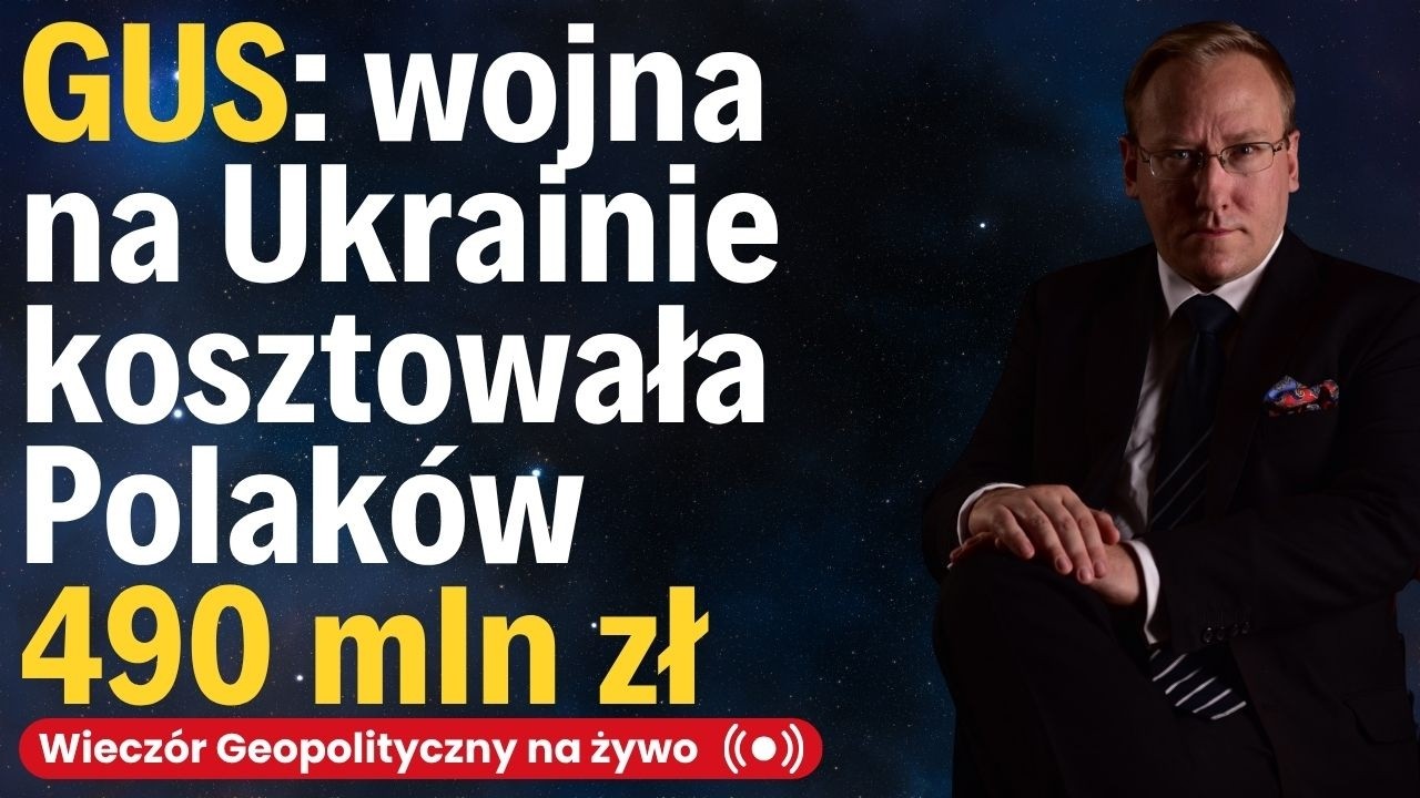 NA ŻYWO. GUS: wojna na Ukrainie kosztowała Polaków ok. 490 mln zł