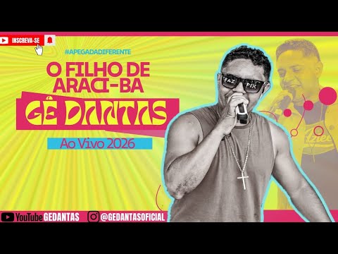 Gê Dantas o filho de Araci -BA ao vivo em Camaçari 