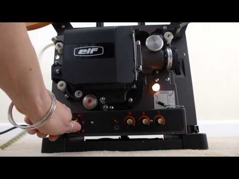 Eiki Elf 16mm Sound Projector - automatic threading mechanism
