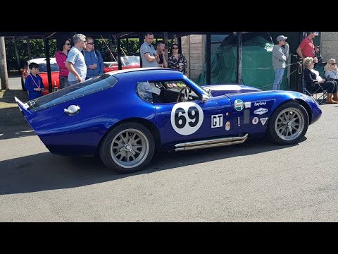 £25 Million Shelby Daytona Cobra Coupe replica onboard at Shelsley Walsh Speed Hill Climb!