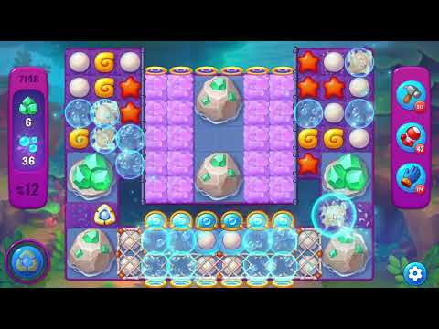 Fishdom 7148 Super Hard Level - 13 moves - NO BooSTERS