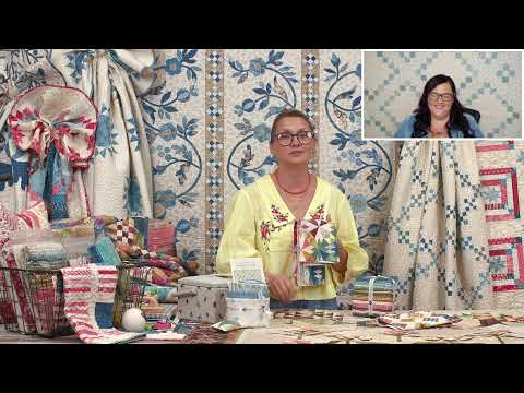 Quilting Window LIVE with Edyta Sitar -  Block Tutorial & Trunk Show!