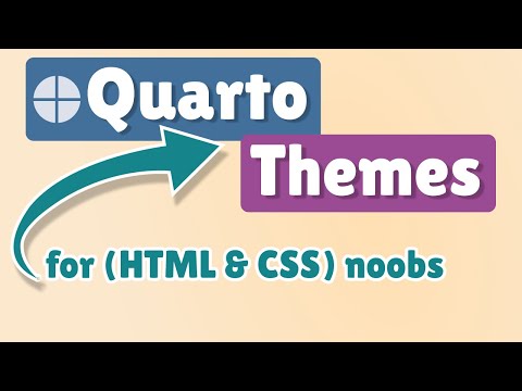 How to style your Quarto docs without knowing HTML & CSS