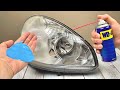 Apply THIS To Your Foggy Headlights And See What Happens Restore Shine To Headlights