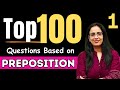 Top 100 Questions Based On Preposition 1 For SSC CGL CHSL DSSB IB ACIO CHSL MTS Rani Ma Am