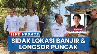 Menteri LH Geram Sidak Lokasi Banjir & Longsor di Kawasan Puncak, Bogor