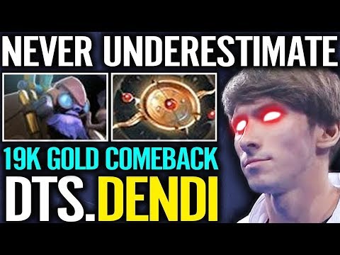 SO SMART!! AEON DISK TINKER DENDI Crazy Epic WTF Comeback Dota 2 Pro Most Fun Gameplay Highlights