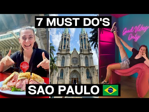 Sao Paulo Brazil TRAVEL GUIDE (WHAT TO DO in Sao Paulo 🇧🇷)