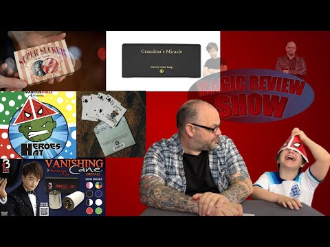 Card To Pocket, Grandma's Miracle, Super Sucker & Heroes Hat | Craig & Ryland's Magic Review Show