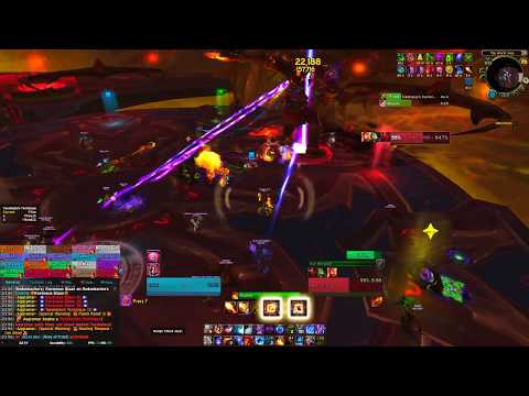 pull ten vs Aggramar Mythic Fire mage pov