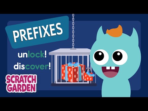 Prefixes | Monsters Learn English | Scratch Garden