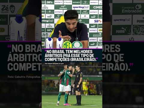 ABEL FERREIRA FICOU NA BRONCA COM A ARBITRAGEM! #shorts