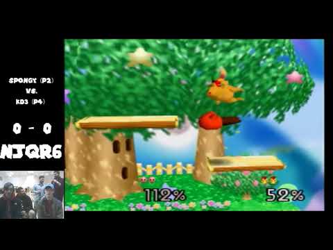 SSB64 NJQR6 Pools - Spongy vs KD3