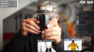 LIVE - GOPRO MAX2 & FIRST SNOW!