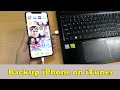 How to Backup iPhone on iTunes 2022!