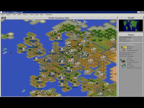 Sid meier's civilization II Gold Edition WW3 scenario 1979 Part 1