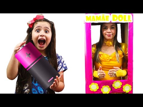 HELOÍSA E A NOVA BONECA GIGANTE MAMÃE DOLL